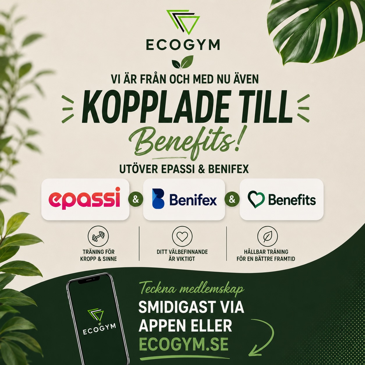 Nu kopplade till Benefits – utöver Epassi & Benifex
